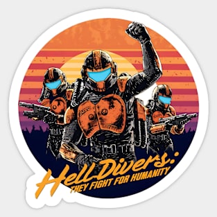 Elite Squad Helldivers 2 Sticker